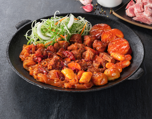 무쇠홍쫄갈비찜 (퓨전고추장)